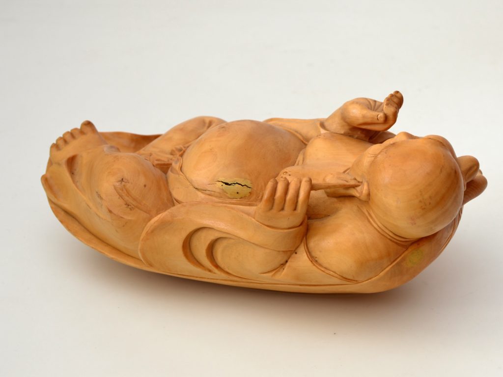 Statueta din lemn Buddha intins Statueta din lemn Buddha intins