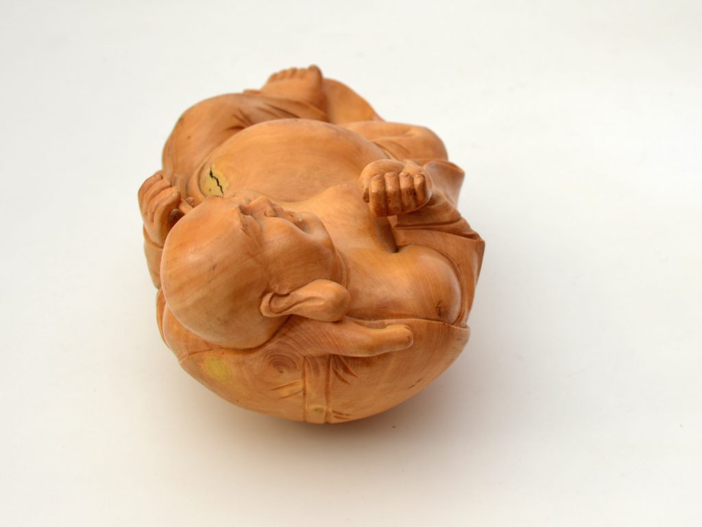 Statueta din lemn Buddha intins Statueta din lemn Buddha intins