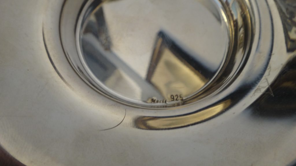 Farfurioara de argint marcaj 925