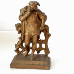 Statueta din antimoniu.