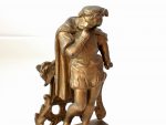 Statueta din antimoniu. - imagine 2
