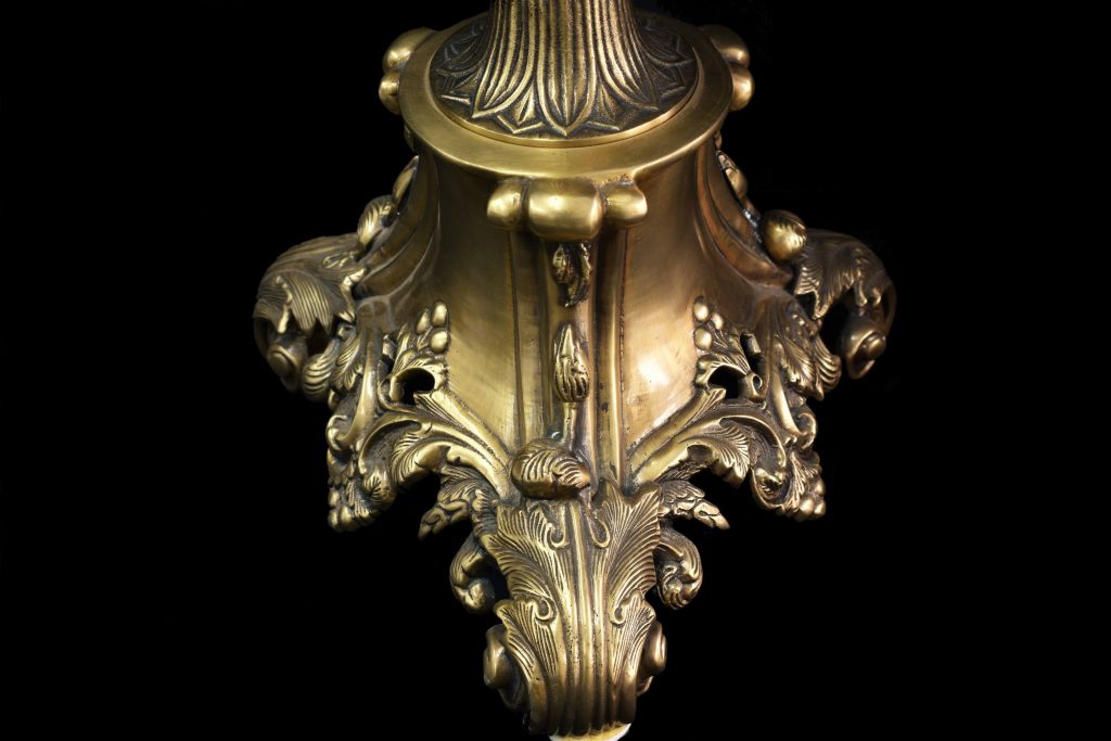 Fructiera cu picior si vas din cristal