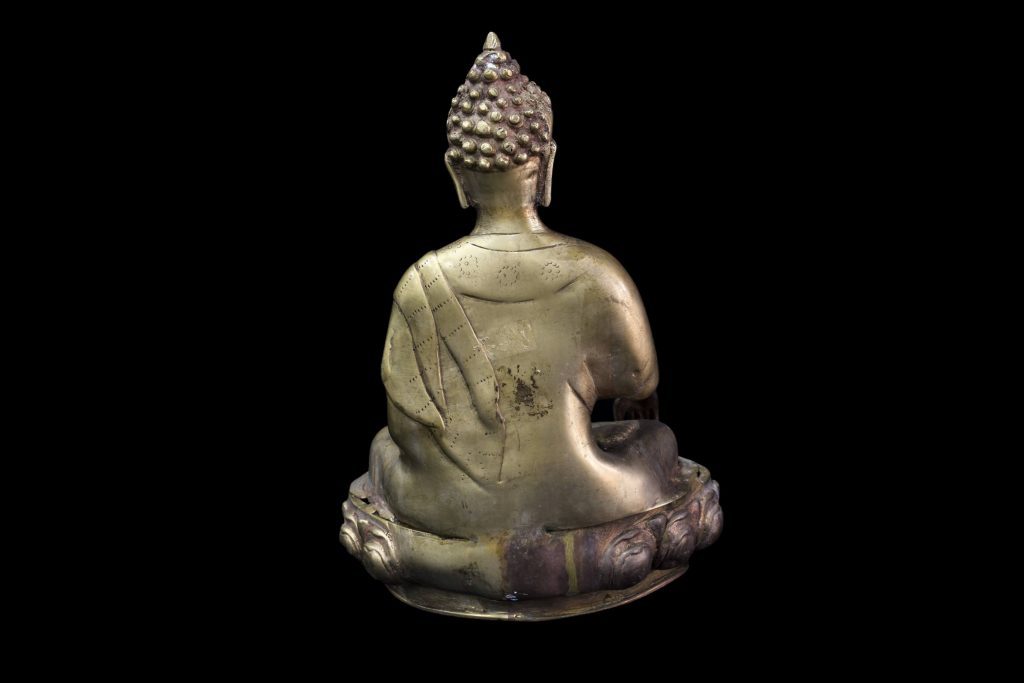 Statueta Buddha din bronz Statueta Buddha din bronz