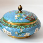 Vas cloisonne cu capac