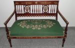 Bancheta lemn stil Napoleon III
