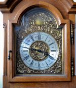 Ceas de perete stejar - imagine 2