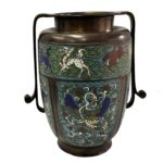 Vas cloisonne vechi de peste 180 ani
