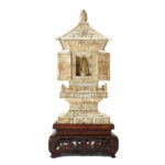 Pagoda chinezeasca din fildes si os