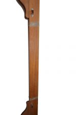 Pat din lemn de nuc stil Louis Philippe - imagine 2