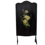 Ecran de semineu metalic pictat manual