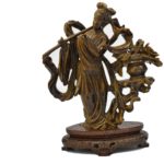 Statueta din piatra ochi de tigru