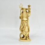 Statueta din fildes, Bishamon zeul războinicilor