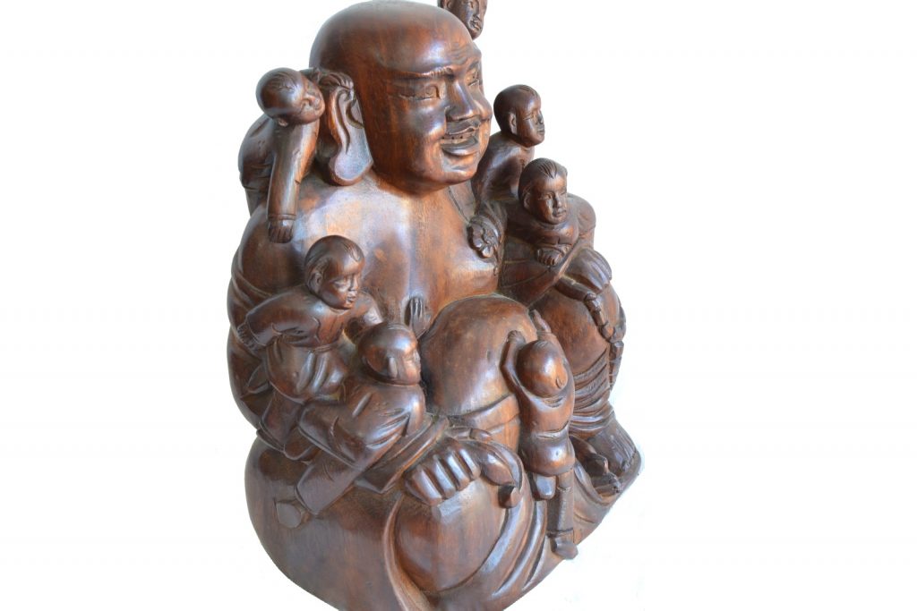 Statueta Hotei protectorul copiilor Statueta Hotei protectorul copiilor