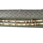 Set de doua sabii japoneze sculptate in os