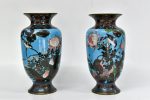 Set 2 vaze Cloisonne japoneze