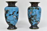 Set 2 vaze Cloisonne japoneze