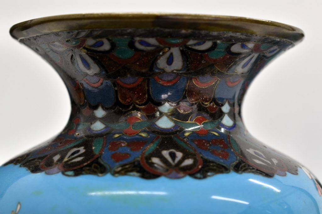 Set 2 vaze Cloisonne japoneze Set 2 vaze Cloisonne japoneze