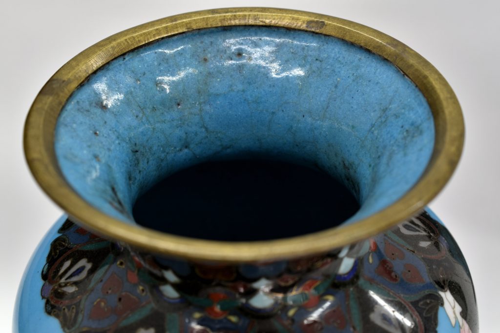 Set 2 vaze Cloisonne japoneze Set 2 vaze Cloisonne japoneze