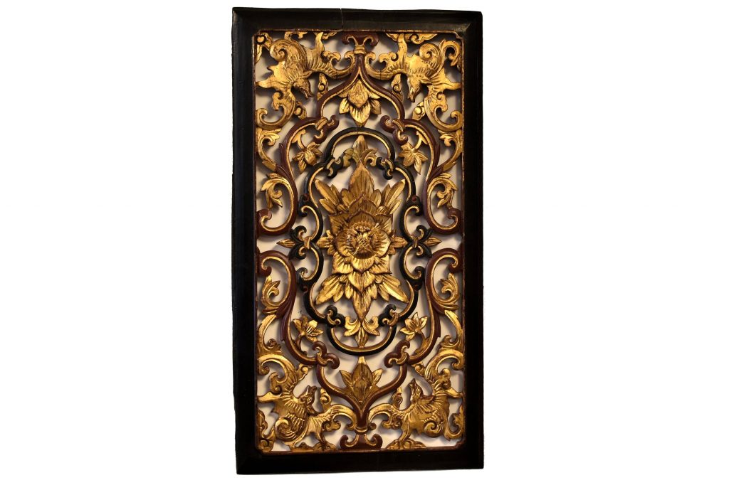 Panou chinezesc sculptat