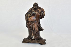 Statueta Buddha cu sacul de fapte bune