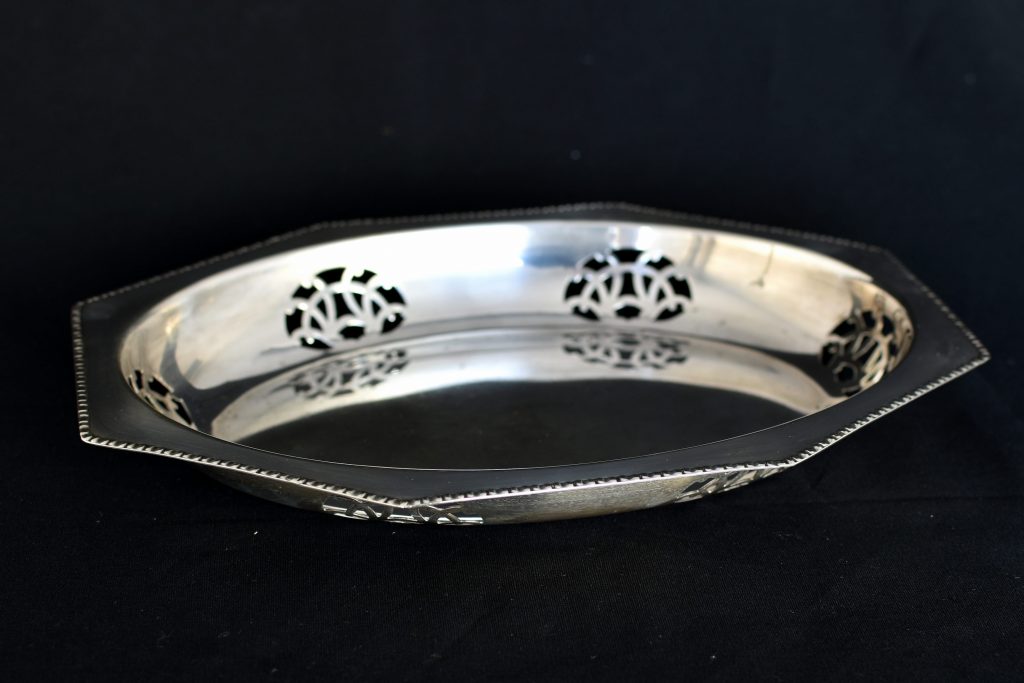 Tava alpaca argintata Tava alpaca argintata