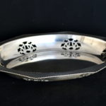 Tava alpaca argintata