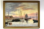 Tablou Vedere din port