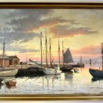 Tablou Vedere din port