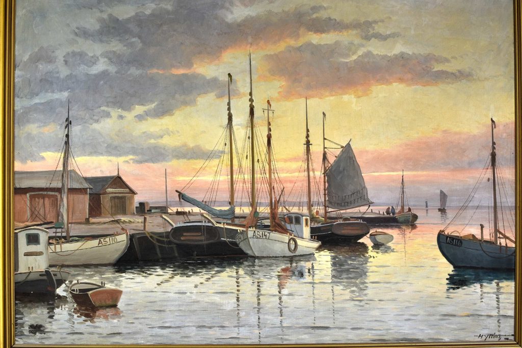 Tablou Vedere din port