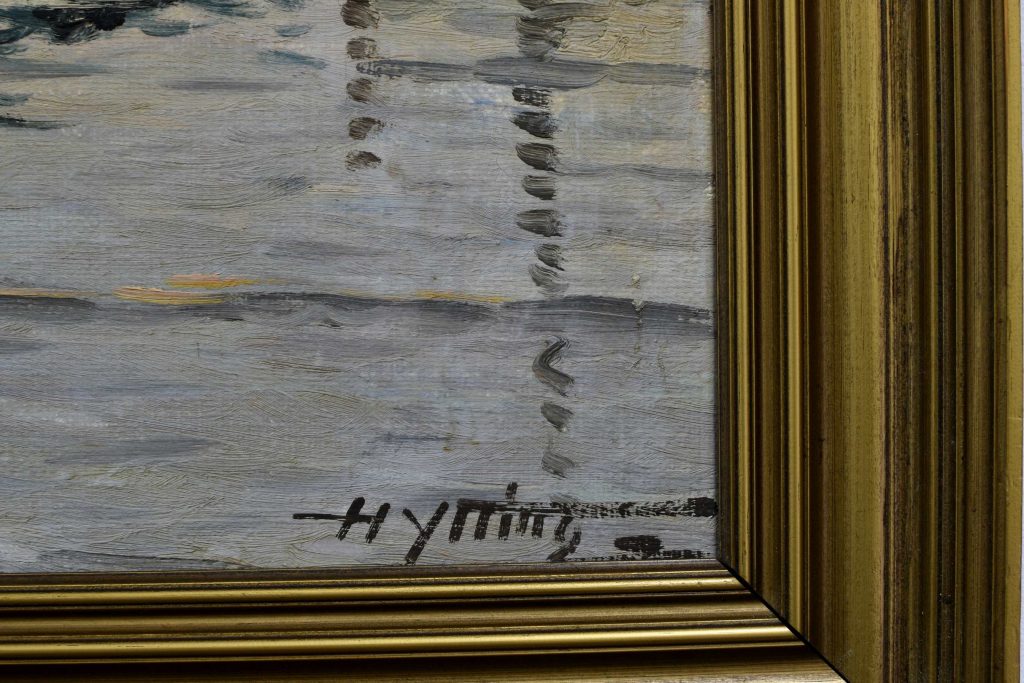 Tablou Vedere din port