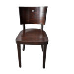 Set opt scaune din lemn