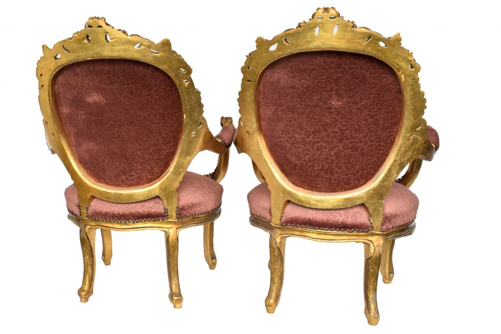 Set 2 fotolii stil baroc Set 2 fotolii stil baroc