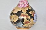 Vaza Cloisonne neagra