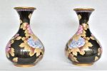 Vaza Cloisonne neagra