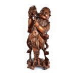 Statuie nemuritor cu un kilin