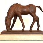 Statueta cal pascand