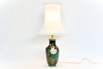 Veioza Cloisonne cu palarie textila