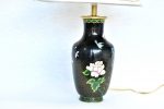 Veioza Cloisonne cu palarie textila
