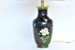 Veioza Cloisonne cu palarie textila