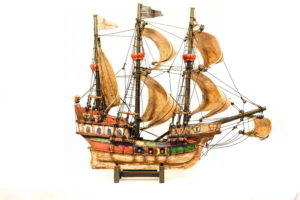 Macheta corabie Santa Rogge 1600