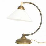 Lampa de birou din alama