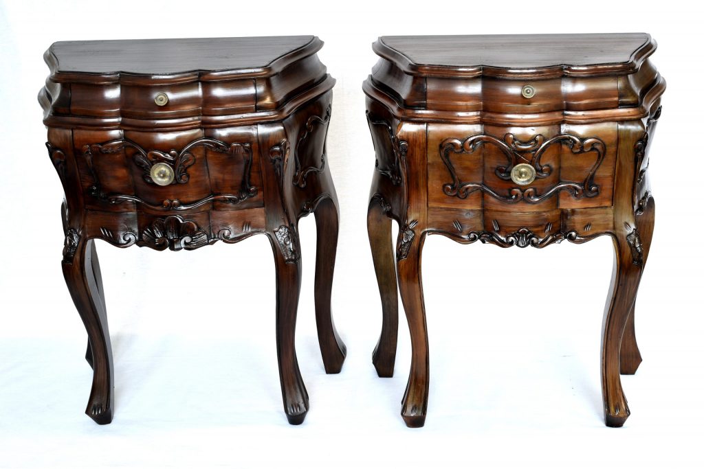 Noptiera louis al XV lea (1) Set 2 noptiere Louis al 16 lea