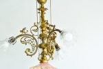 Lustra Art Nouveau cu scripeti