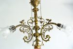 Lustra Art Nouveau cu scripeti