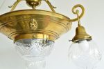 Lustra Art Nouveau cu 4 becuri