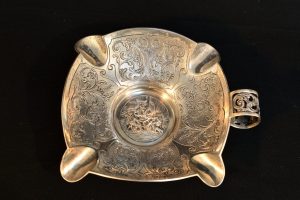 Scrumiera din argint mare