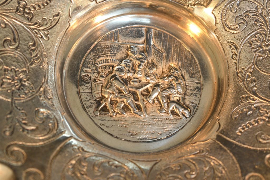 Scrumiera din argint mare Scrumiera din argint mare