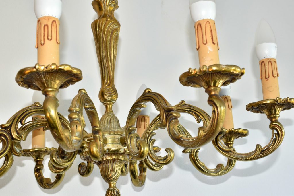 Candelabru din bronz