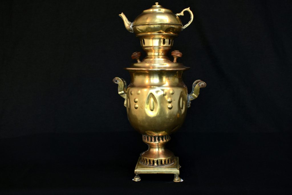 samovar din alama (7) Samovar din alama