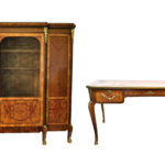 Set biblioteca si birou empire